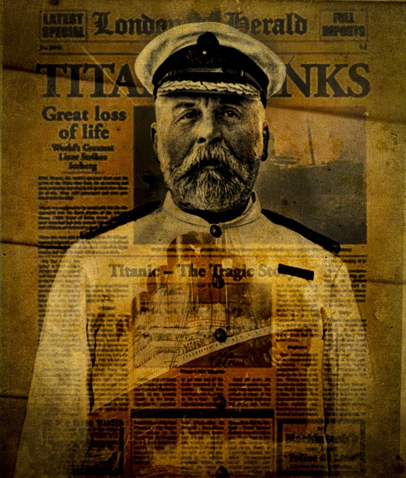 Captain E. J. Smith who went down with his ship